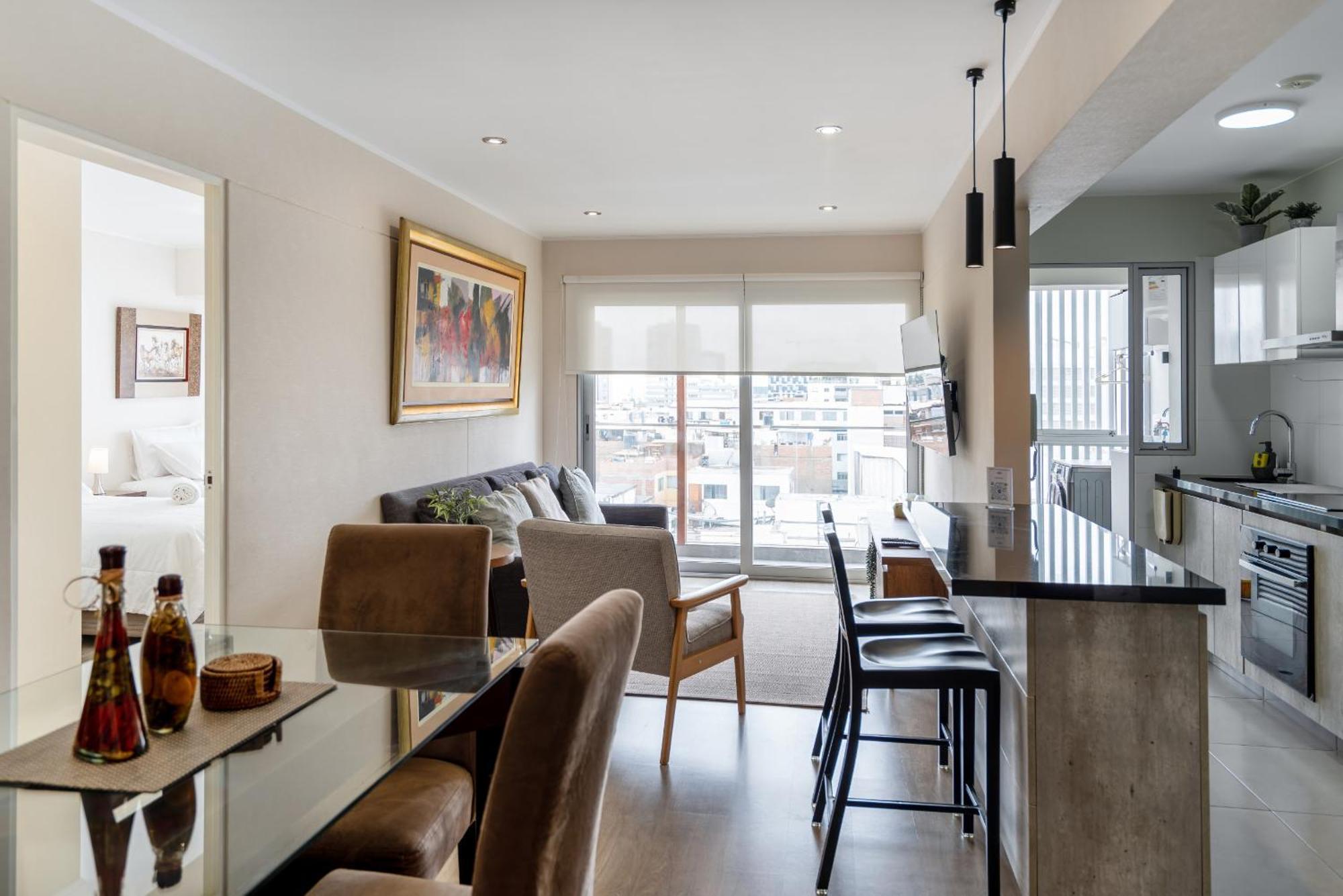 Modern 1Br Loft Close To The Seawalk Of Miraflores Lima Luaran gambar